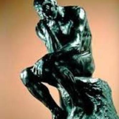 Timeline: Desarrollo del pensamiento del hombre, pensamiento filosófico y pensamiento político.