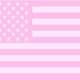 Pink american flag1