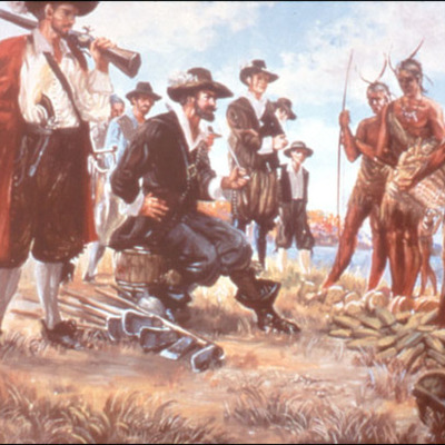 Timeline: Native American Indians and European Settlers