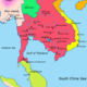 Khmer empire map