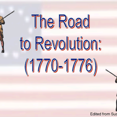 Timeline: Road to Revolution - Plange