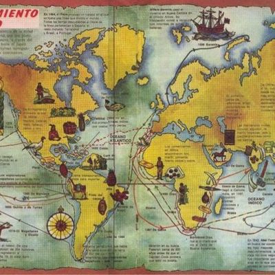 Timeline: Exploradores portugueses y españoles siglos XV-XVI