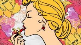 Timeline: Evoluciòn del maquillaje para mujeres  (makeup evolution to women)