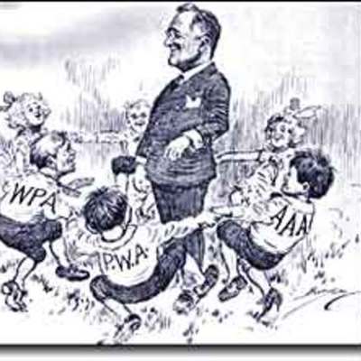 Timeline: Alphabet Soup Agencies of the New Deal