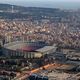 Camp nou des de l'helicòpter