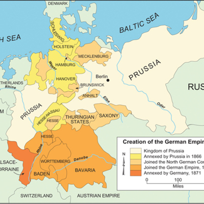 Timeline: Unification of Germany