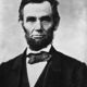 245px abraham lincoln head on shoulders photo portrait