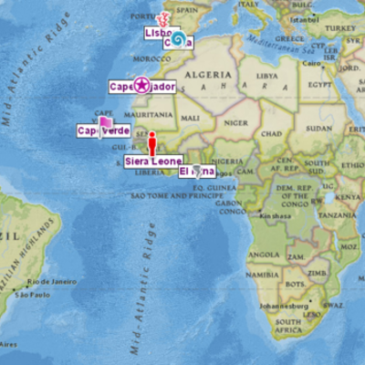 Timeline: Portuguese explore Afirca