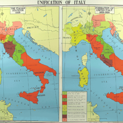 Timeline: "Chapter 25.1 the unification of Italy"