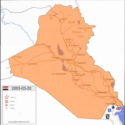 Timeline: Wikileaks - Guerra Irak