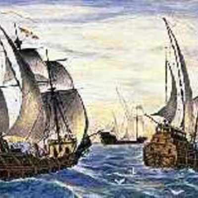 Timeline: the three ship arrived