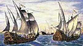 Timeline: the three ship arrived