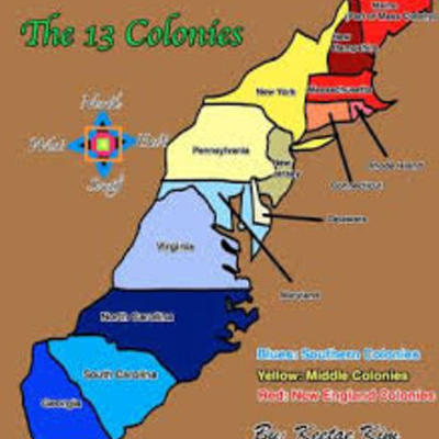 Timeline: 13 Colonies