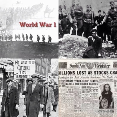 Timeline: Social 10: WWI-WWII the impacts of the economy