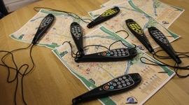 Timeline:  Les inventions liées à l’évolution des parcours touristiques audio guidés