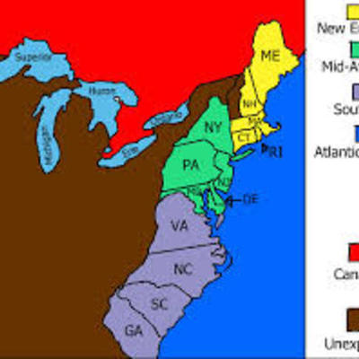 Timeline: The 13 Colonies