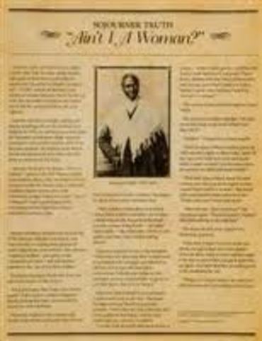 Sojourner Truth timeline | Timetoast timelines