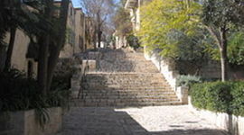 Timeline: הקמת שכונת משכנות שאננים בירושלים