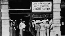 Timeline: Women's Suffrage