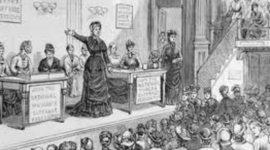Timeline: womens suffrage