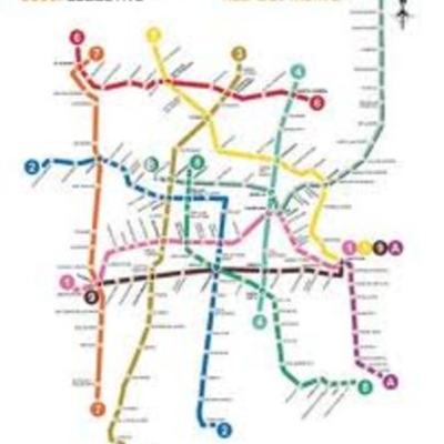 Timeline: Construcción de la Red del STC Metro