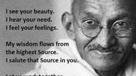 Timeline: Mahatma Gandhi (The Great Soul). Leader of Indian nationalism.