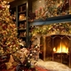 Christmas tree fireplace 1024 127315