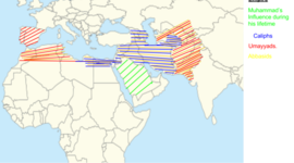 Timeline: Spread of Islam (all dates in C.E)