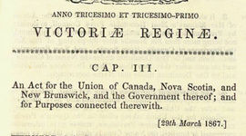 Timeline: Political Events Leading up to the BNA Act