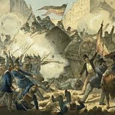 Timeline: Revoluciones de la historia.