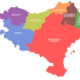 Euskal herriko kolore mapa