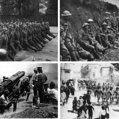 Timeline: Primera y Segunda Guerra Mundial