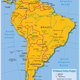 South america map