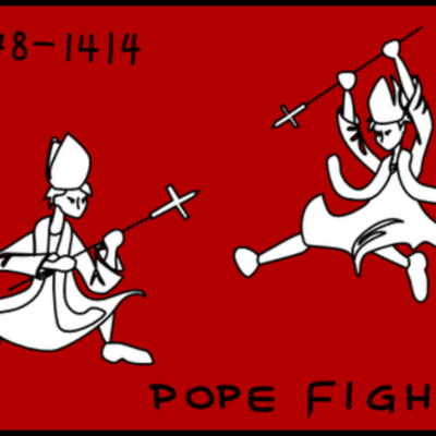 Timeline: Popes and Anti-popes of the Great Schism