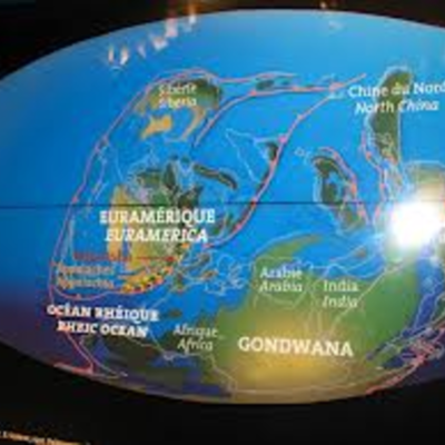 Timeline: évolution théorie dérive des continents
