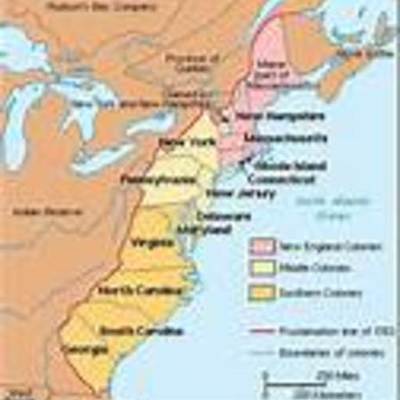 Timeline: 13 Colonies Timeline