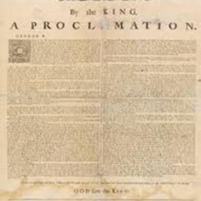 Timeline: Proclamation of 1763