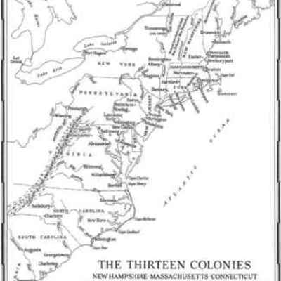 Timeline: 13 Colonies