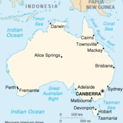 Timeline: Let's visit Australia