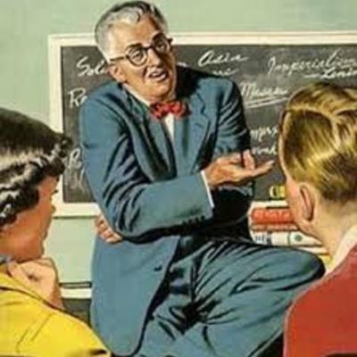 Timeline: La figura del maestro en la historia del pensamiento pedagógico.