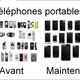 evolution telephones portables m
