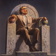 Isaac asimov on throne