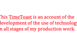Timeline: Development Acoount
