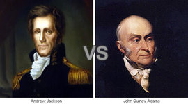 Timeline: If Jackson wons the election of 1824