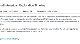 Timeline: North American Exploration Timeline