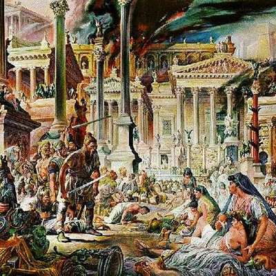 Timeline: The fall of Rome ( PLEASE IGNORE DATES I ONLY KNOW YEARS WHICH ARE ALL AD)