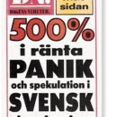 Timeline: 90-talskrisen