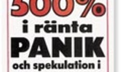 Timeline: 90-talskrisen