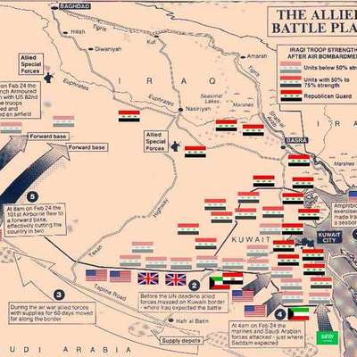 Timeline: Persian Gulf War