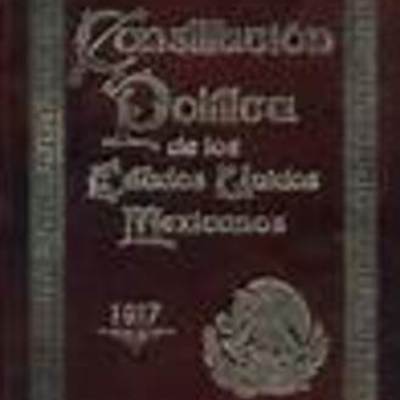 Timeline: Desarrollo histórico de la Constitución Política de los Estados Unidos Mexicanos